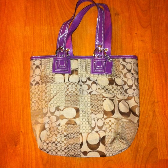 Coach Handbags - Authentic Coach Patchwork Tote