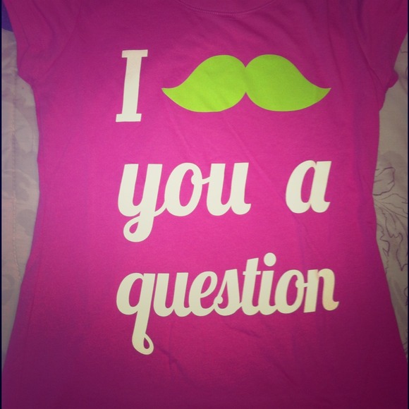 I Mustache you a Question TShirt