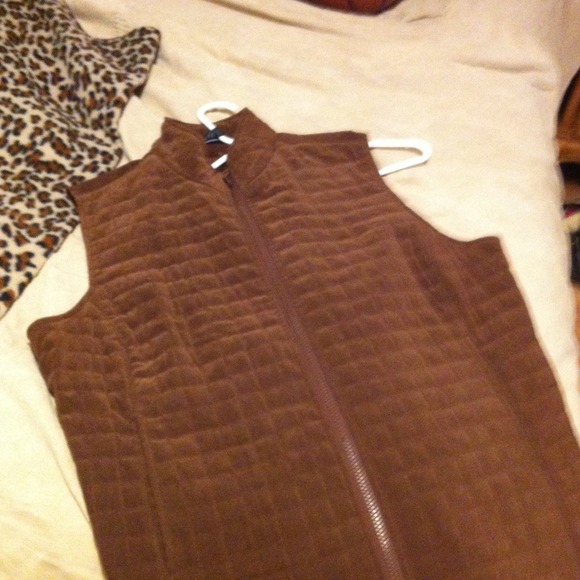 Brown vest