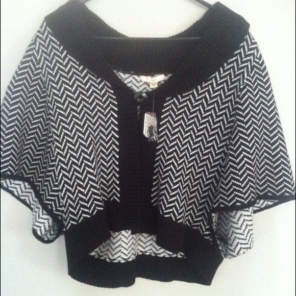 Urban Outfitters Chevron Cape sweater