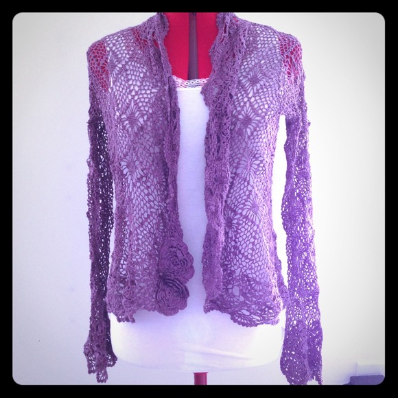* SOLD * Cami® Sheer Sweater