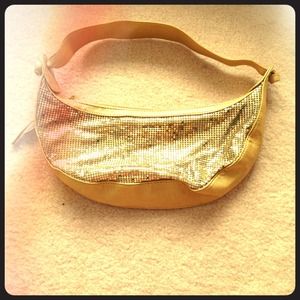 Metallic Golden Pouch