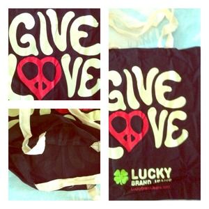 ❌SOLD❌Lucky Brand Give LoveTote FREEw/MinPurchase!