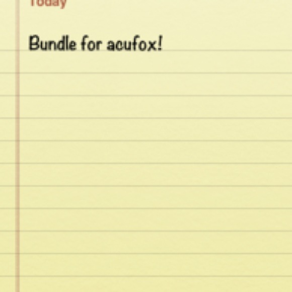 RESERVED - bundle for acufox
