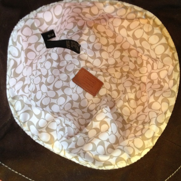 BUNDLED Authentic Coach Pink Bucket hat