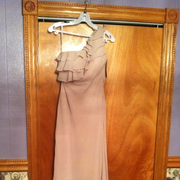 Beige Barijay Dress