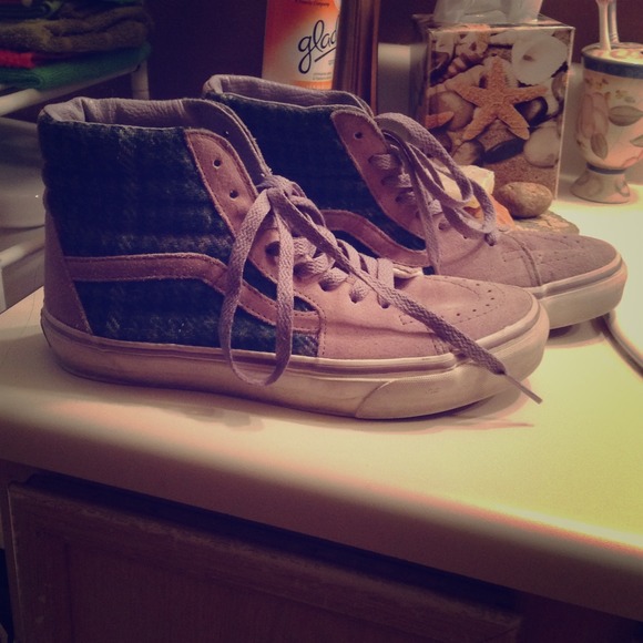 Lilac Sk8-Hi Vans