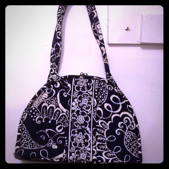 Vera Bradley Eloise style navy & white