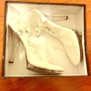 Ellie clear heels