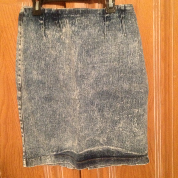 Jean skirt