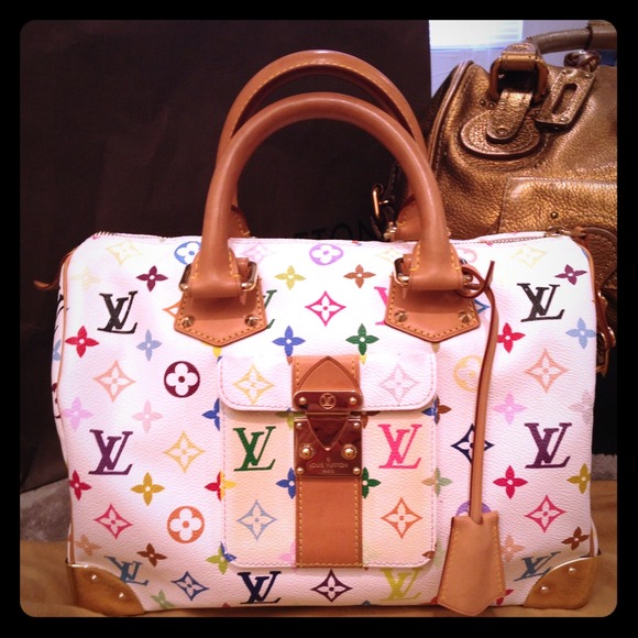 Auth LV multicolor speedy