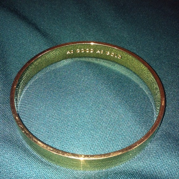 ⛔SOLD!⛔Kate Spade Gold Idiom As Good As Gold
