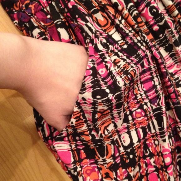 🎀Sold in bundle🎀 Pink/coral pocket dress 🎉 - Picture 2 of 4