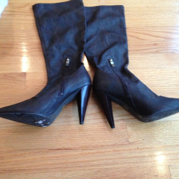 Dark Brown BCBG Boots - Picture 2 of 4