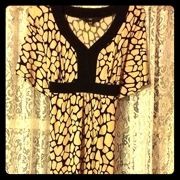 Chic Print Dress