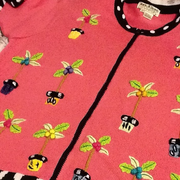 Jack B. Quick Sweater - Palm trees