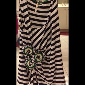 Anthropologie Striped Tank