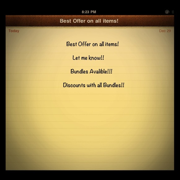 Best offer!!! Bundles!! - Picture 1 of 1