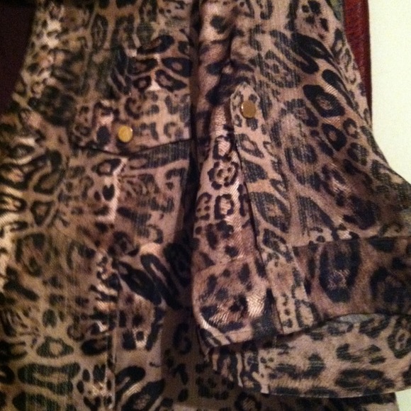  SOLD  Inspired with gold buttons.