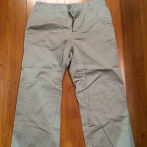 Calvin Klein light khaki Capri pants