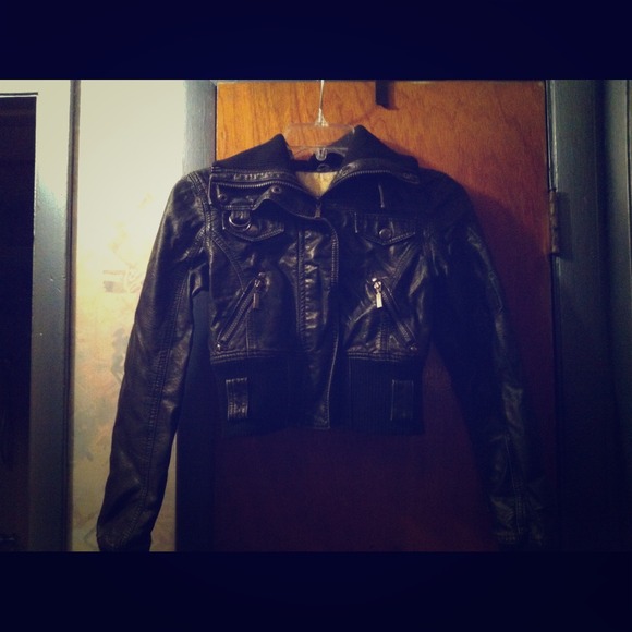 Black Bomber Jacket