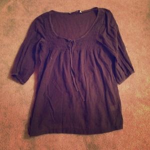 ⚡reduced⚡Grey "peasant-y" top