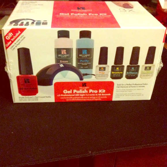 🚫🚫SOLD🚫🚫Red Carpet Gel Polish Pro Kit.