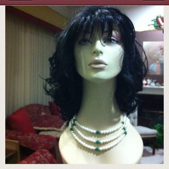 3 Strand fresh water pearls,sterling REDUCED