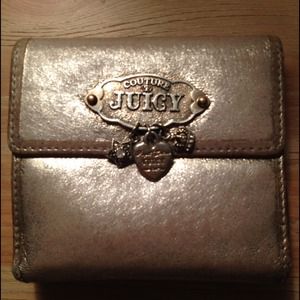 Juicy Couture Metallic Folding Wallet