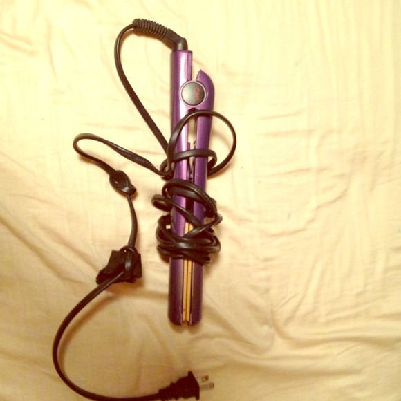 A purple chi flat iron