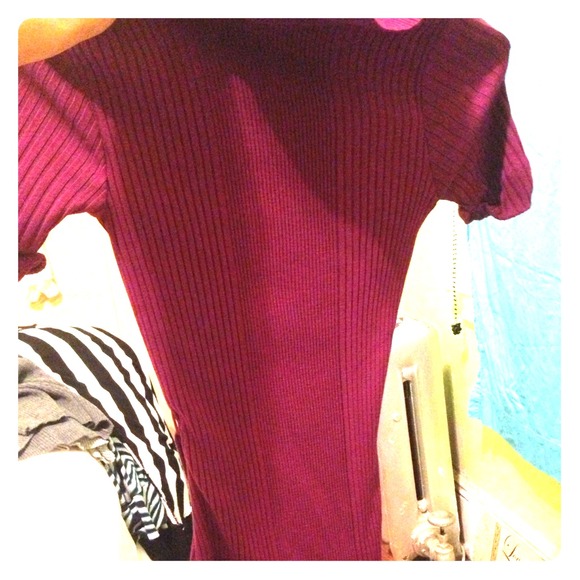 Burgundy tunic