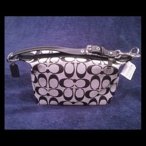 NEW Small Authentic Signature Coach Pouch