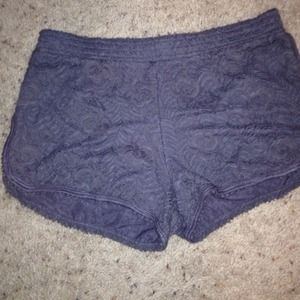Embroidered shorts
