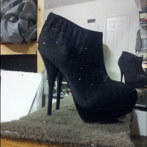 Black booties