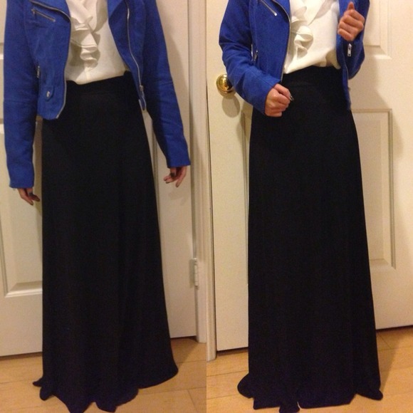 Black Maxi Skirt