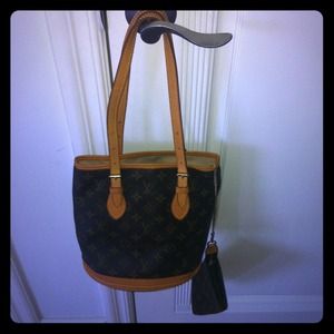 RESERVED- Authentic Louis Vuitton Petit Bucket Bag