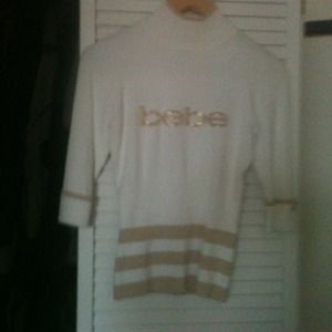 Logo Bebe top sweater