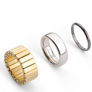 JewelMint ludlow trio ring - size 7