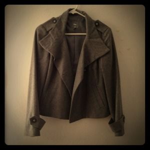 Gray blazer