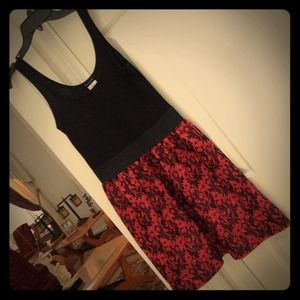 SOLD Cute Black/Red Lace Dress SOLD