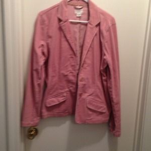 REDUCED Dusty Rose XL corduroy blazer