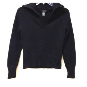 Cotton Banana Republic black sweater
