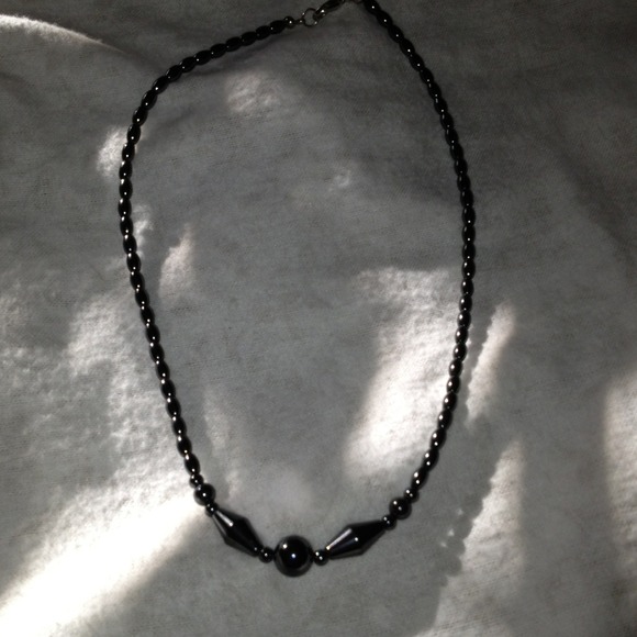 Hematite necklace