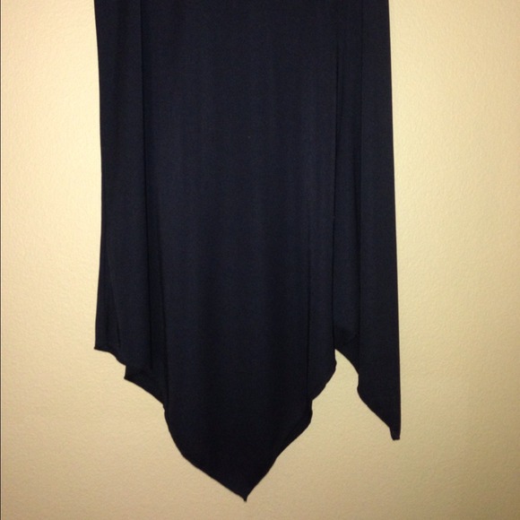 Silky soft black skirt. - Picture 2 of 3