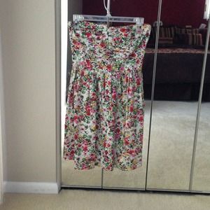 Summer floral dress
