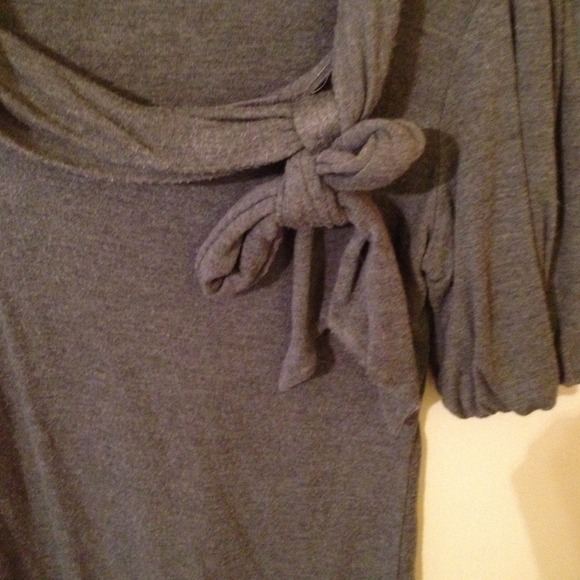 Ann Taylor Loft gray XS shirt - Picture 3 of 3