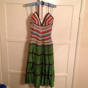 Sold. BCBG crochet dress