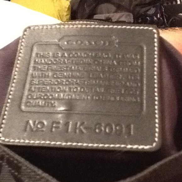 Authentic Coach Signature hobo bag - Picture 4 of 4