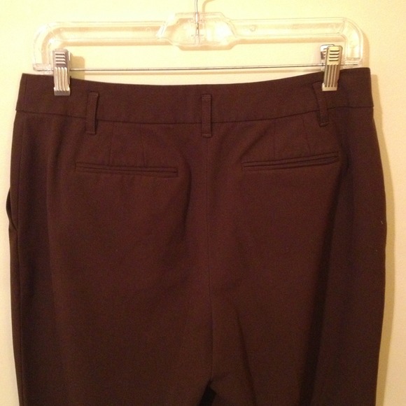 Ann Taylor Loft Brown pants Julie fit - Picture 3 of 3