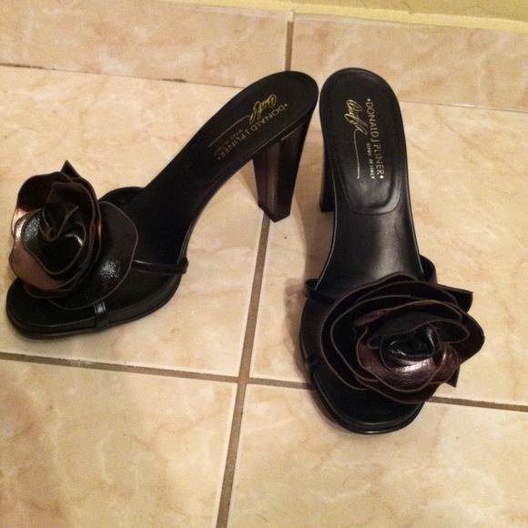 Black high heels